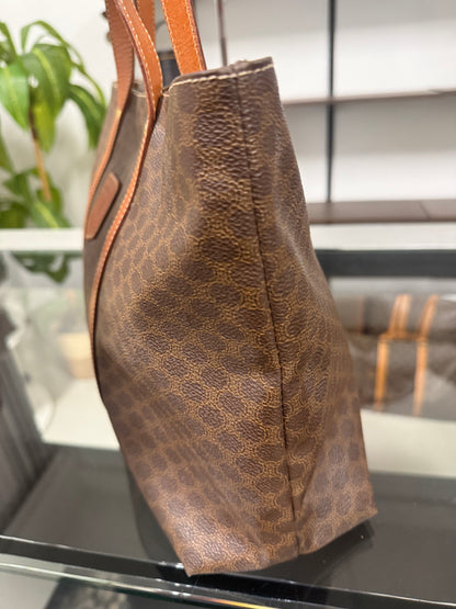 Vintage Celine Macadam Tote Bag