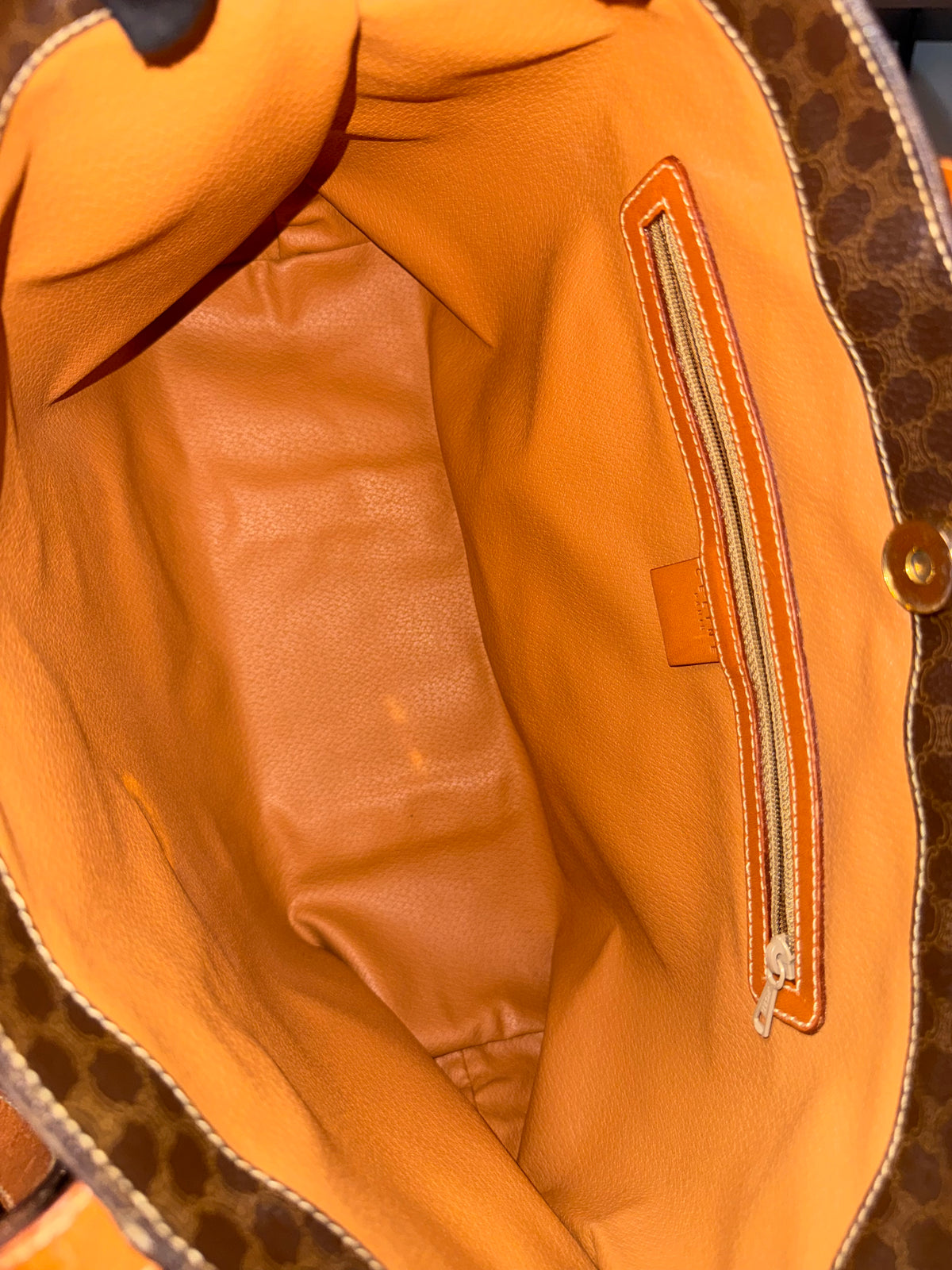 Vintage Celine Macadam Tote Bag