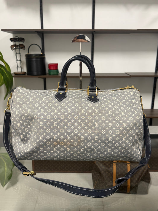 Speedy Voyage 45 Monogram Idylle M56706 Encre