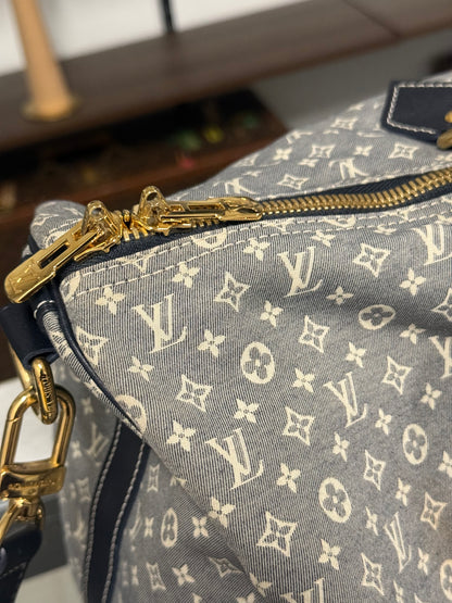 LOUIS VUITTON Speedy Voyage 45 Monogram Idylle M56706 Encre