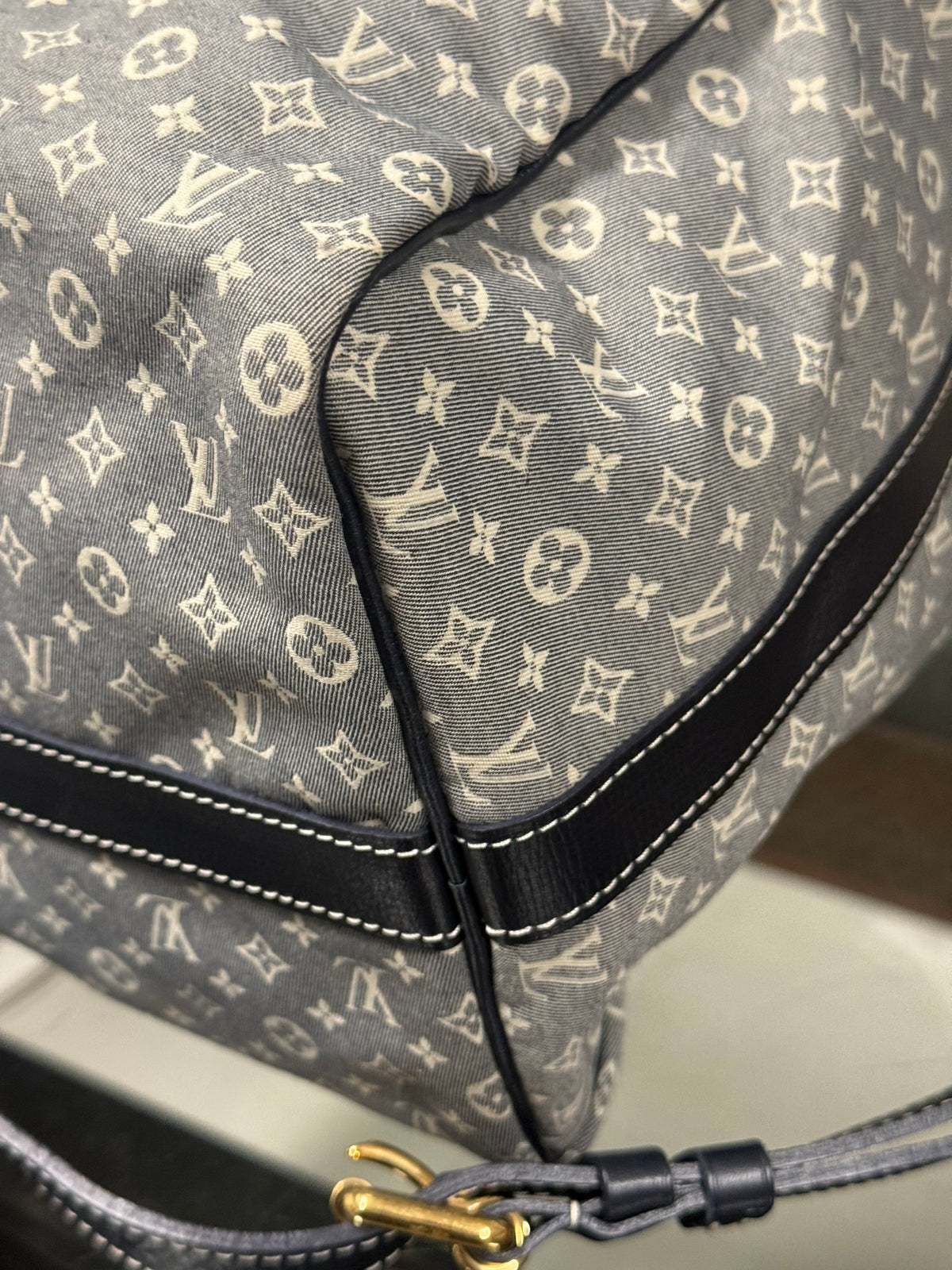 LOUIS VUITTON Speedy Voyage 45 Monogram Idylle M56706 Encre
