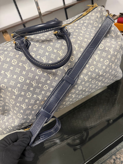 LOUIS VUITTON Speedy Voyage 45 Monogram Idylle M56706 Encre