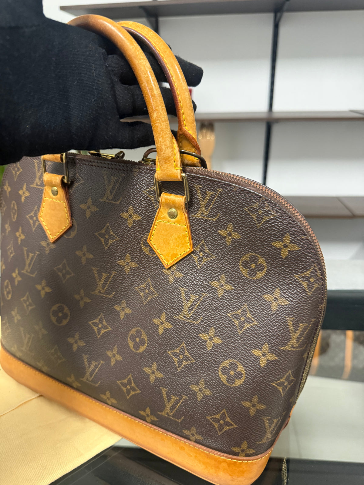 Louis Vuitton Vintage Alma PM in Monogram Canvas