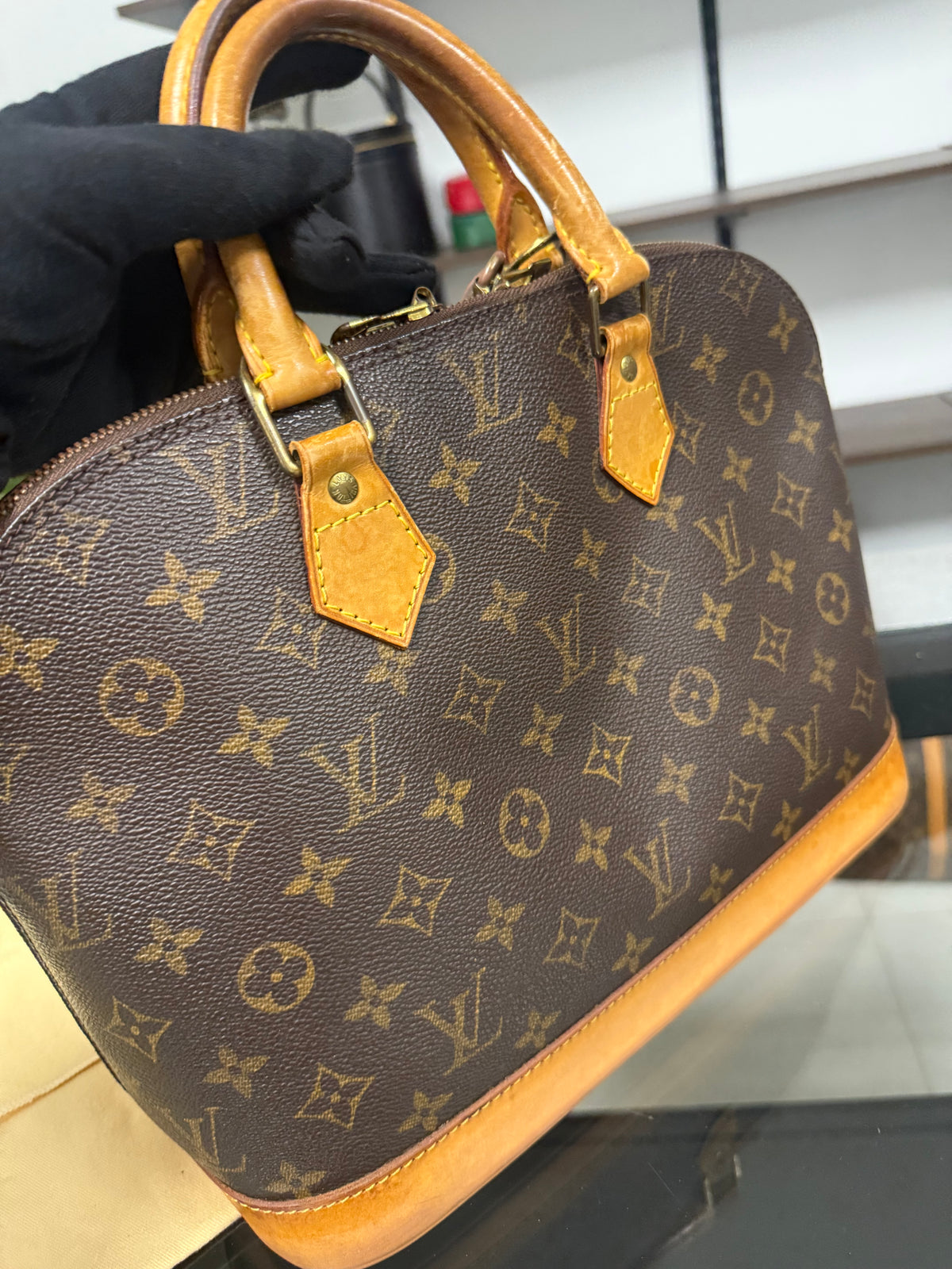 Louis Vuitton Vintage Alma PM in Monogram Canvas