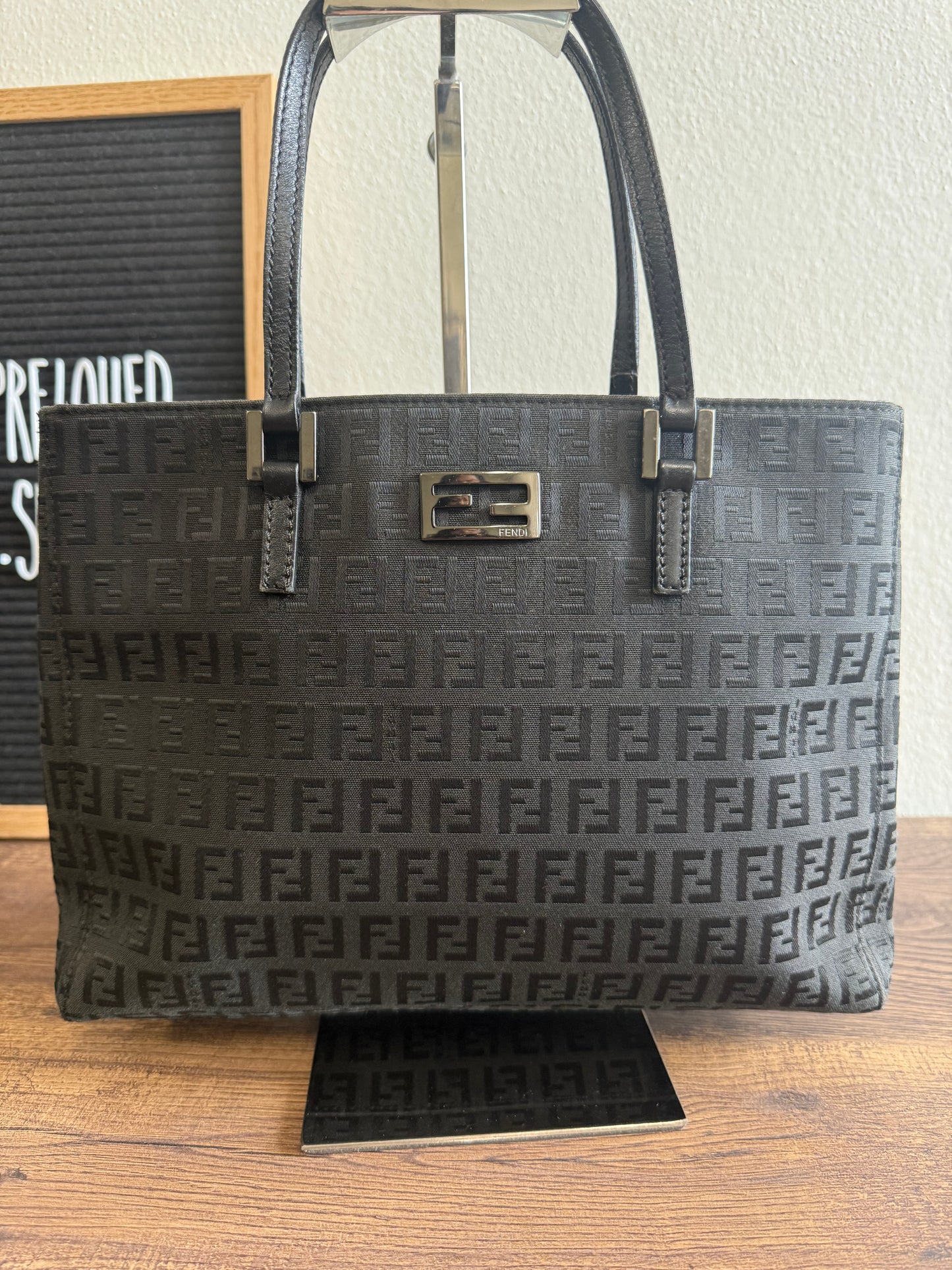 FENDI ZUCCHINO BLACK