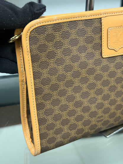 Celine Macadam Pattern Clutch Bag