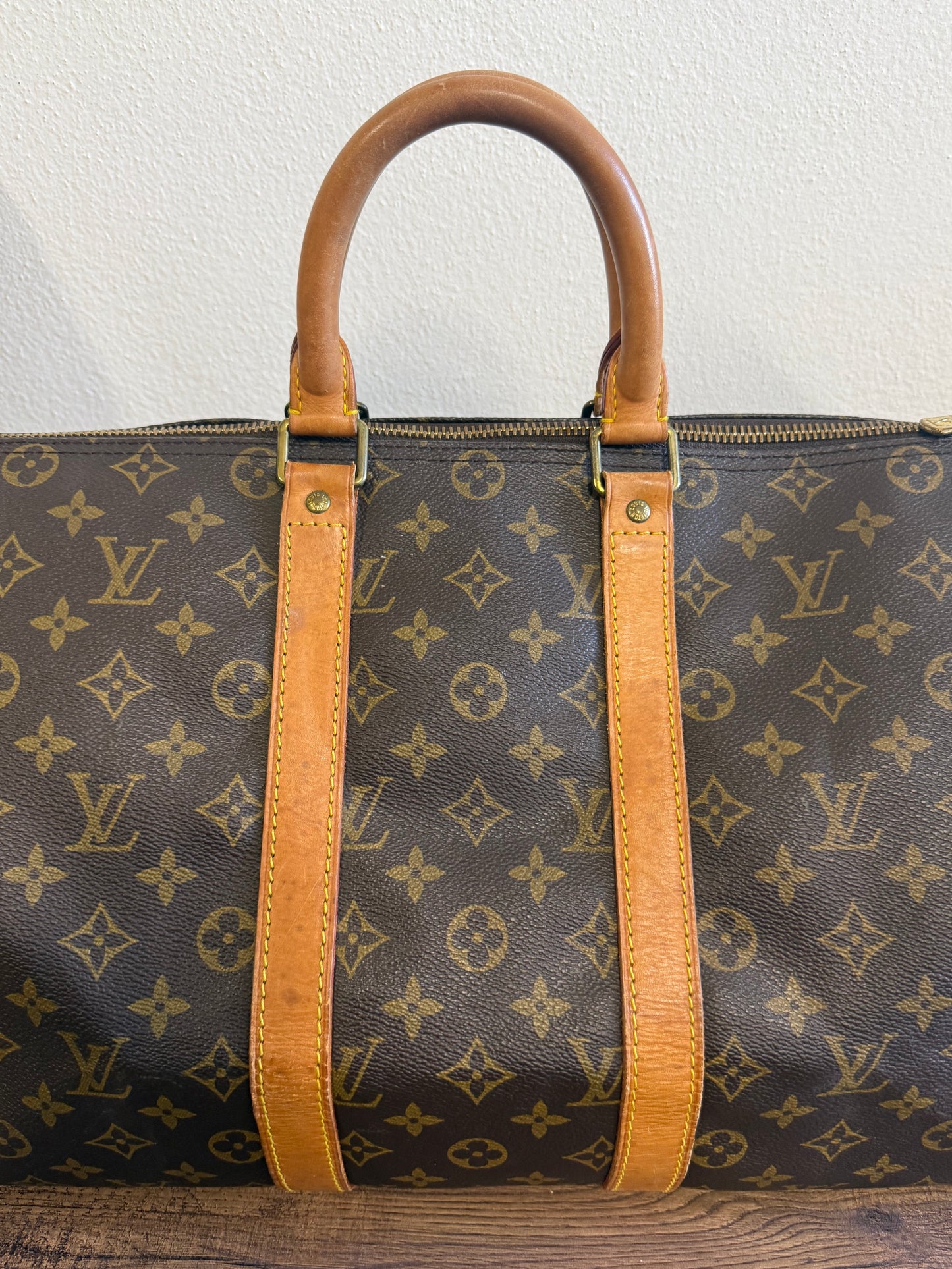 LOUIS VUITTON KEEPALL 45 VI8910 IN MONOGRAM CANVAS