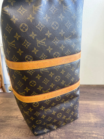 LOUIS VUITTON KEEPALL 45 VI8910 IN MONOGRAM CANVAS
