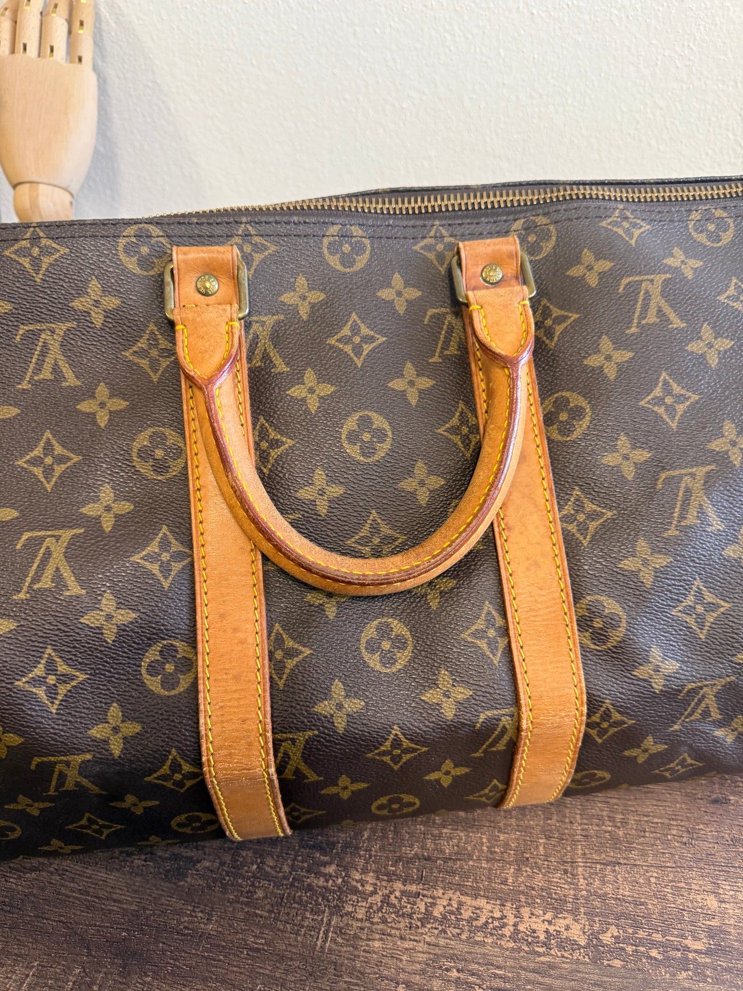 LOUIS VUITTON KEEPALL 45 VI8910 IN MONOGRAM CANVAS