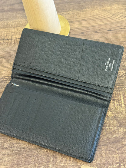 DAMIER GRAPHITE BRAZZA LONG WALLET