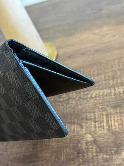 DAMIER GRAPHITE BRAZZA LONG WALLET