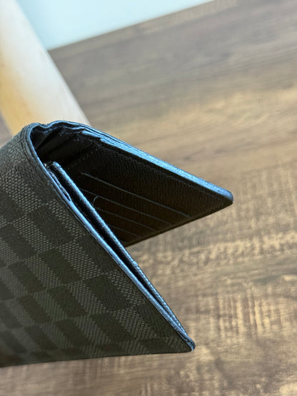 DAMIER GRAPHITE BRAZZA LONG WALLET