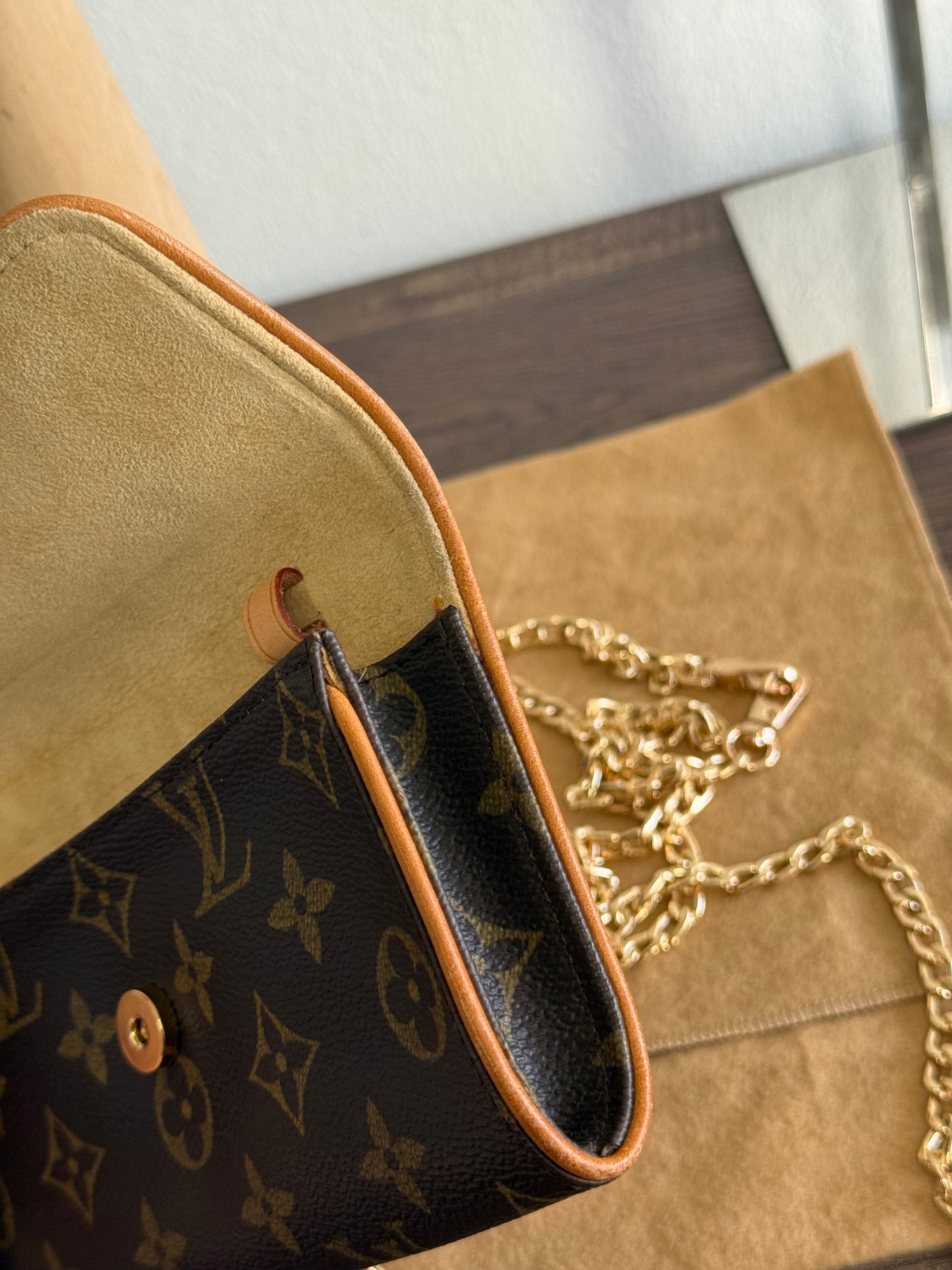 TWIN POCHETTE PM