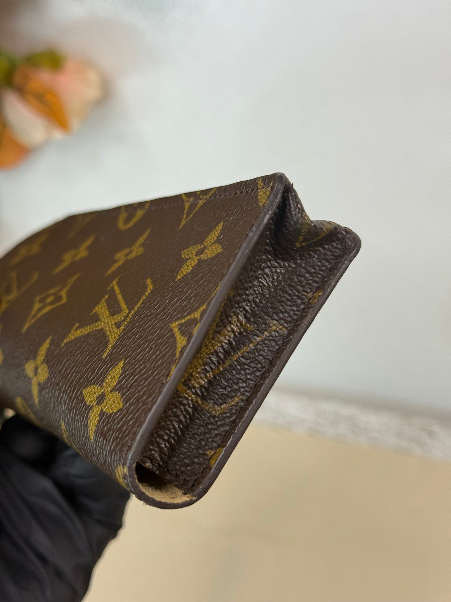 LOUIS VUITTON GLASSES CASE in Monogram