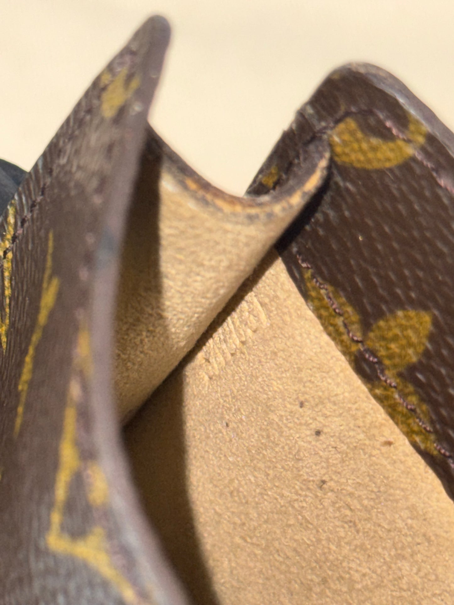 LOUIS VUITTON GLASSES CASE in Monogram