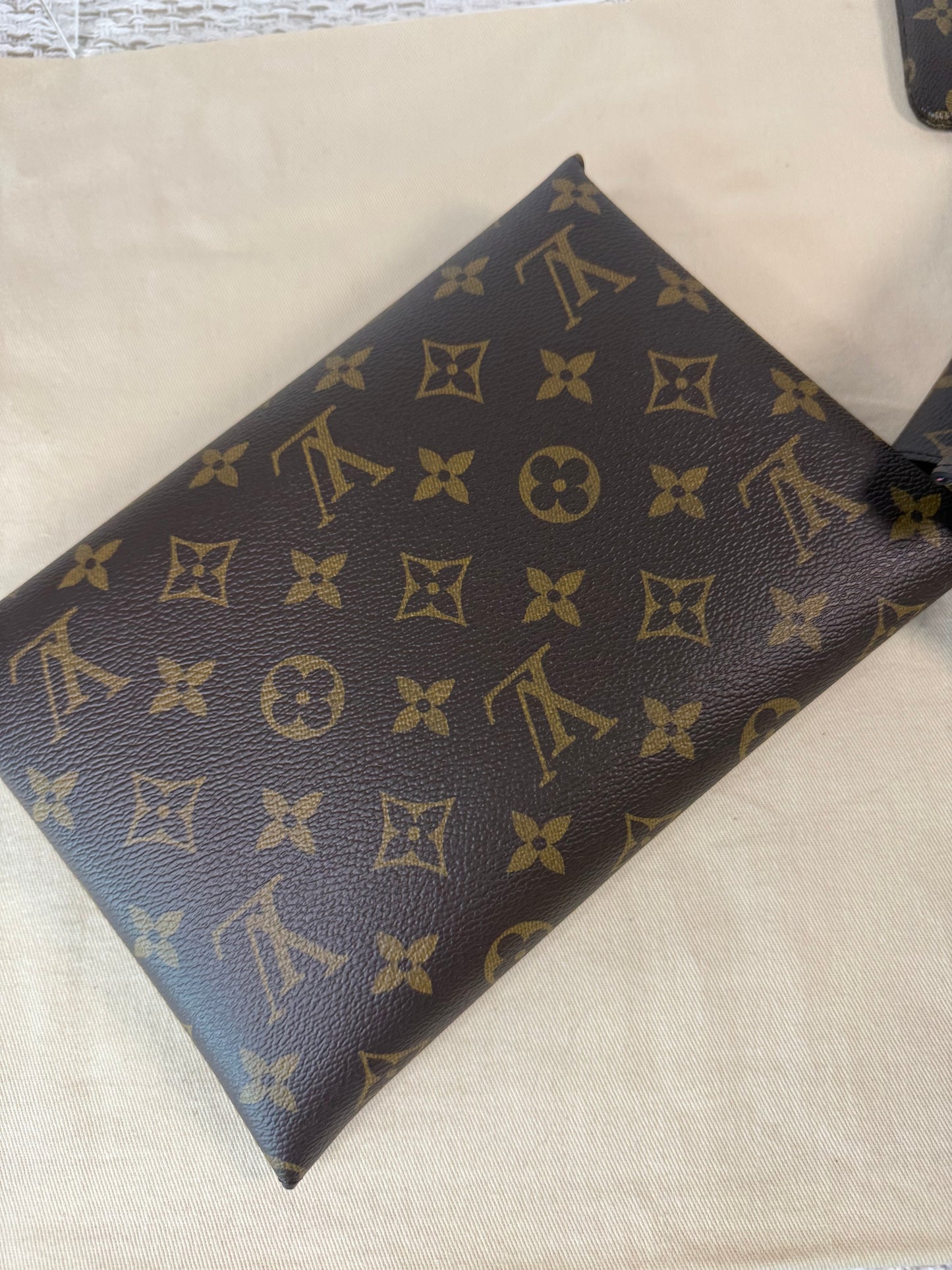 LOUIS VUITTON MONOGRAM CANVAS CHRISTMAS ANIMATION VIVIENNE KIRIGAMI POCHETTE SET