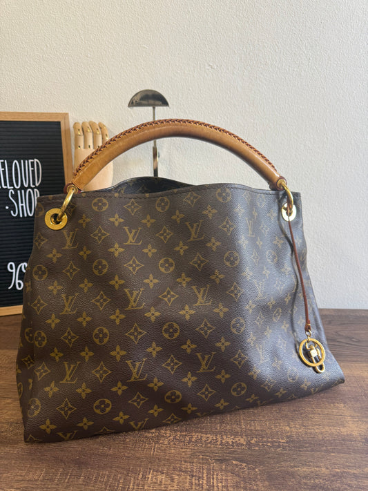 LOUIS VUITTON ARTSY MM MONOGRAM CANVAS