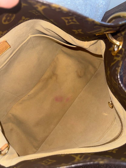 LOUIS VUITTON ARTSY MM MONOGRAM CANVAS