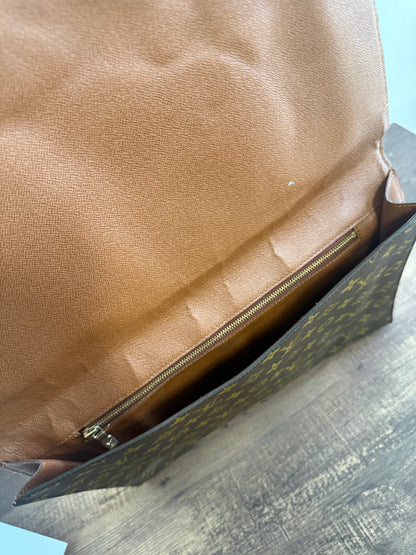 LOUIS VUITTON Monogram Porte Envelope Clutch Bag