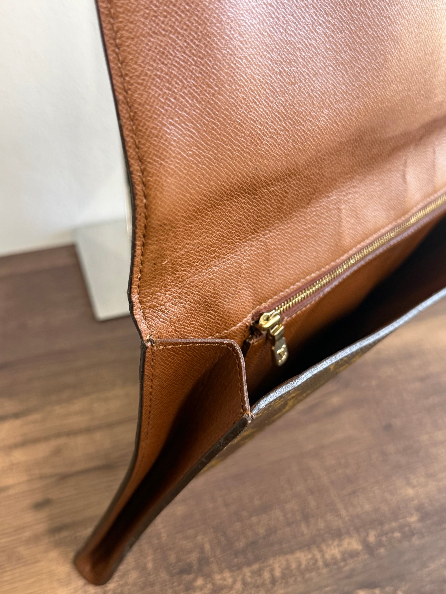 LOUIS VUITTON Monogram Porte Envelope Clutch Bag