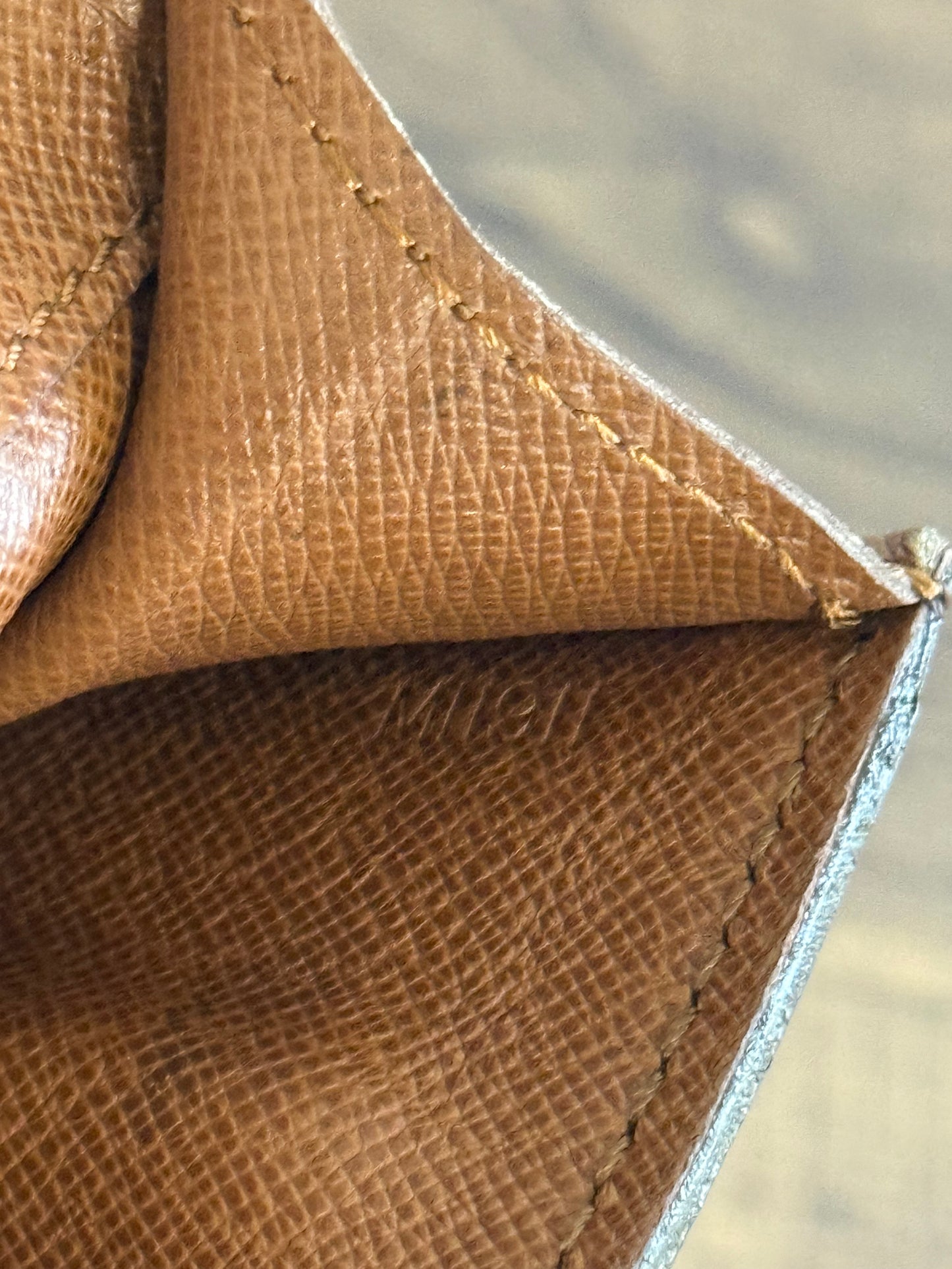 LOUIS VUITTON Monogram Porte Envelope Clutch Bag