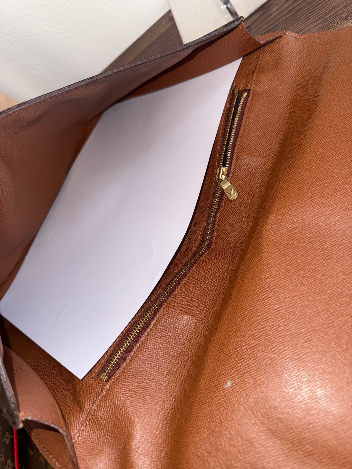 LOUIS VUITTON Monogram Porte Envelope Clutch Bag