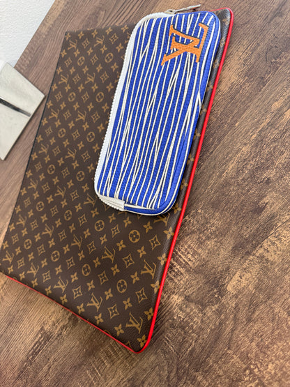 LOUIS VUITTON Monogram Pochette A4 Clutch Bag Virgil Abloh