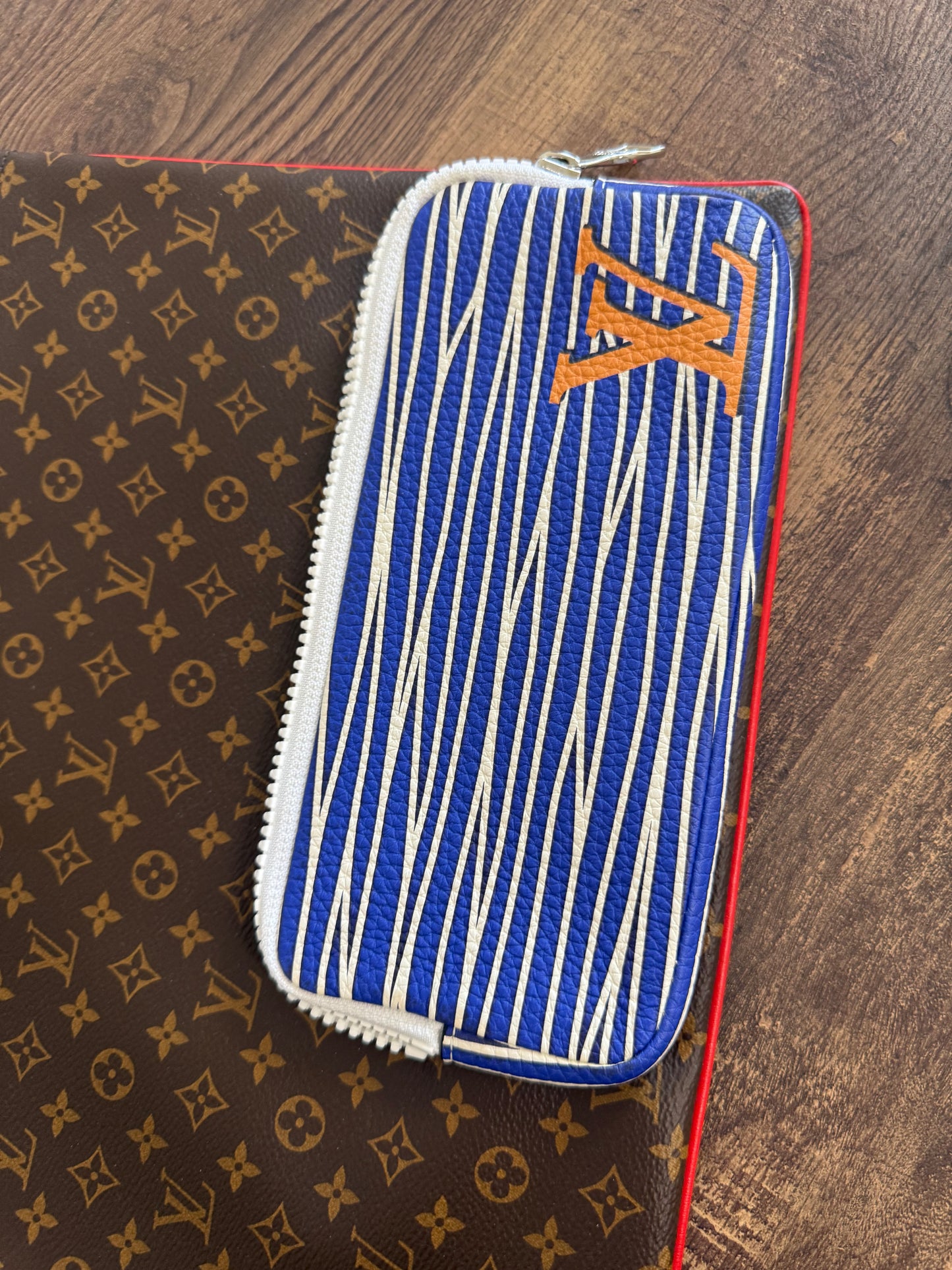 LOUIS VUITTON Monogram Pochette A4 Clutch Bag Virgil Abloh
