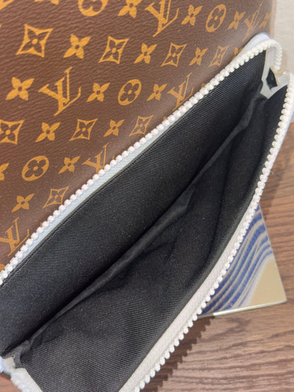 LOUIS VUITTON Monogram Pochette A4 Clutch Bag Virgil Abloh