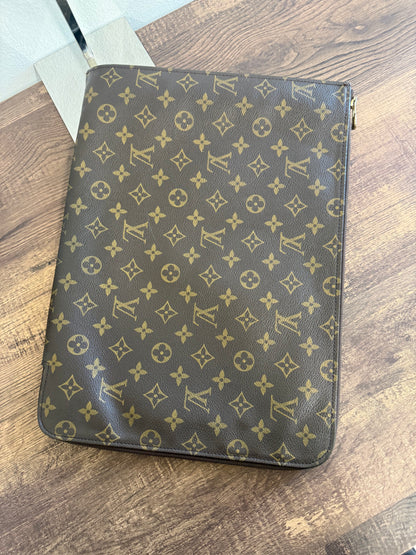 Louis Vuitton Monogram Poche Documents Portfolio Case