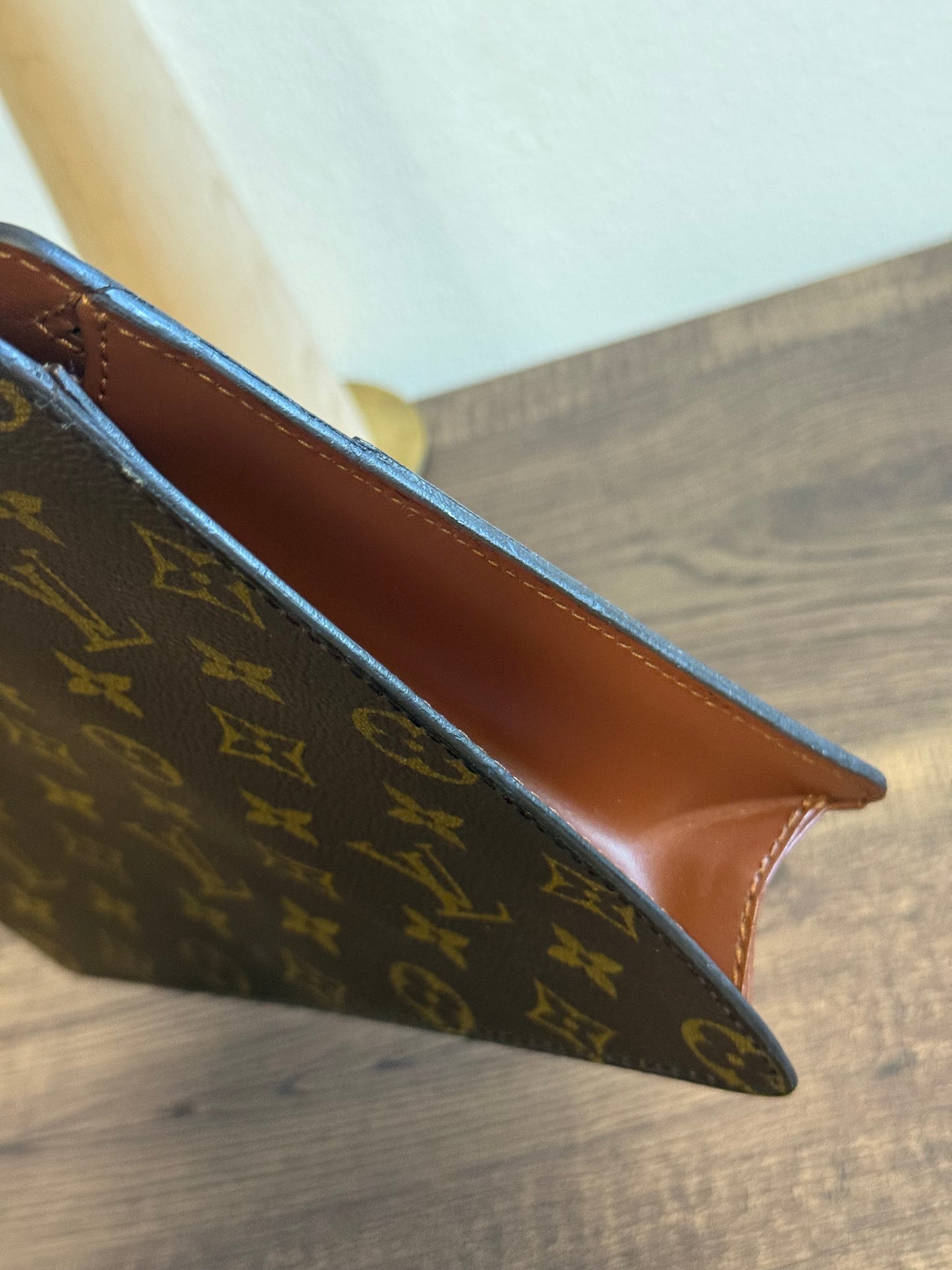 LOUIS VUITTON Monogram Pochette Homm eClutch Bag