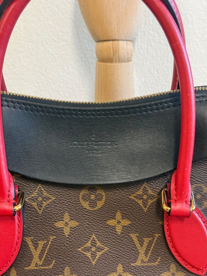 Louis Vuitton Tuileries NM Monogram Canvas and Tricolor Leather Bag