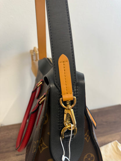Louis Vuitton Tuileries NM Monogram Canvas and Tricolor Leather Bag