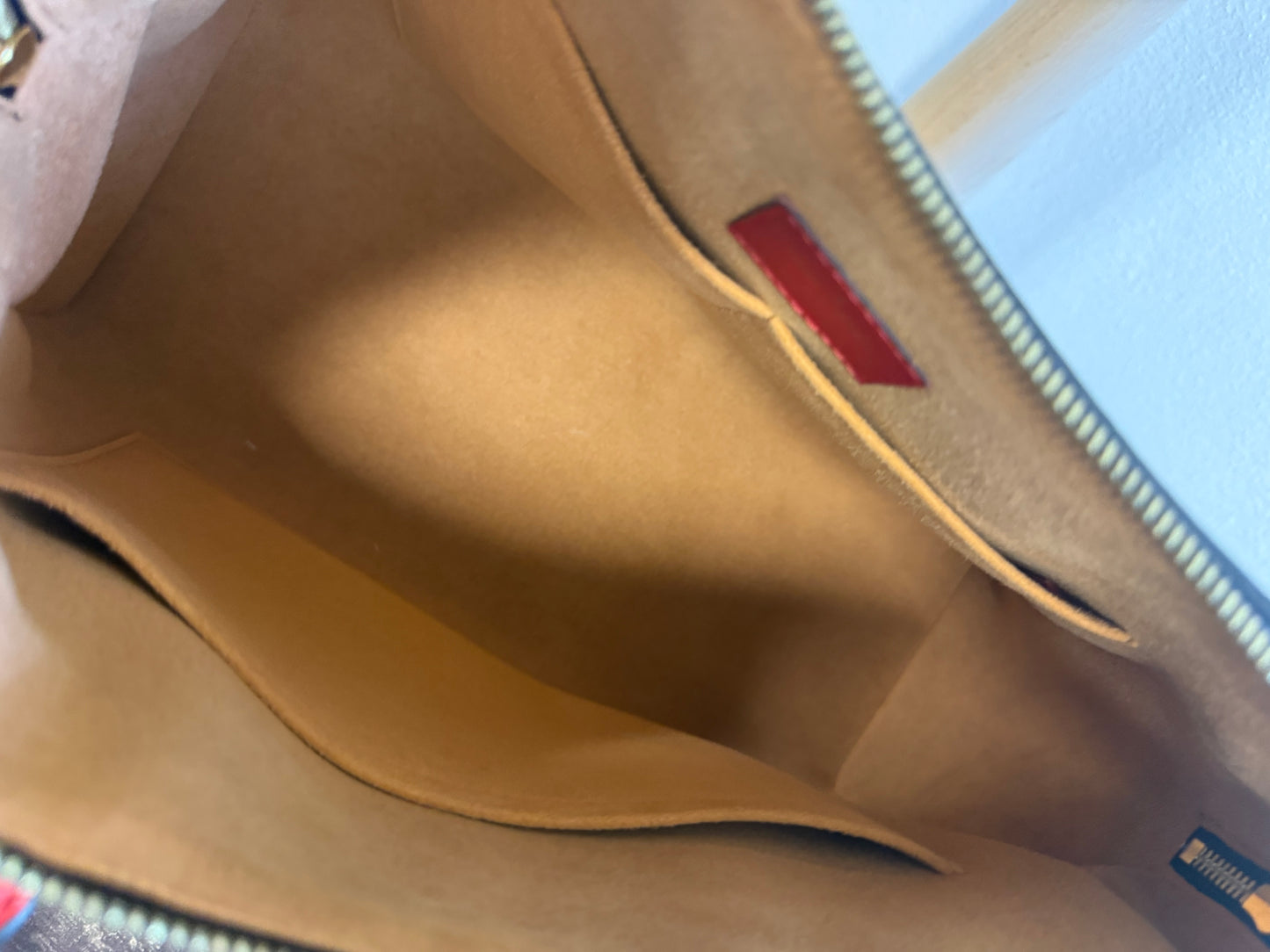 Louis Vuitton Tuileries NM Monogram Canvas and Tricolor Leather Bag