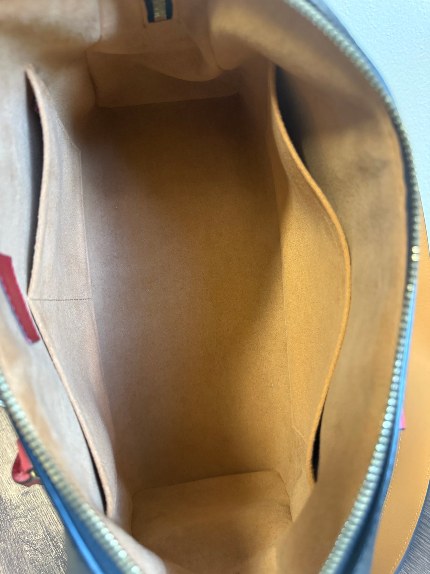 Louis Vuitton Tuileries NM Monogram Canvas and Tricolor Leather Bag