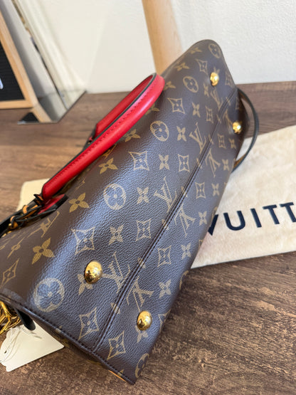 Louis Vuitton Tuileries NM Monogram Canvas and Tricolor Leather Bag