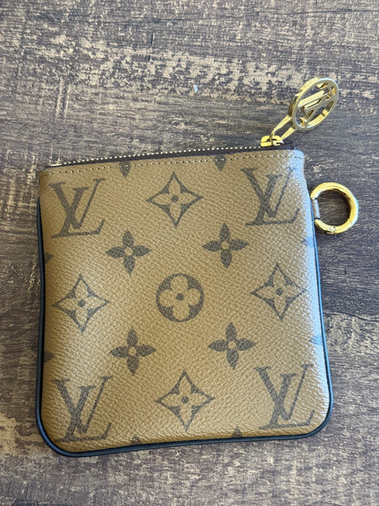 LOUIS VUITTON TRIO POUCH REVERSE MONOGRAM