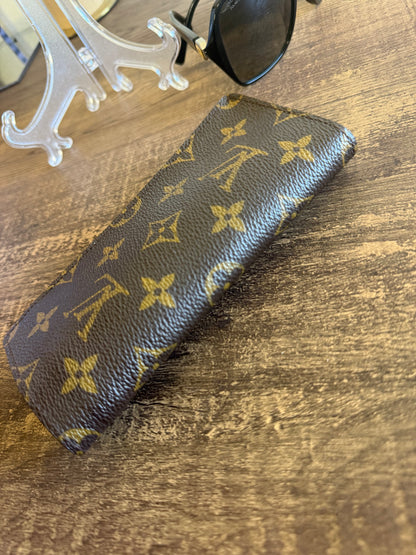 LOUIS VUITTON EYEGLASSES CASE MONOGRAM