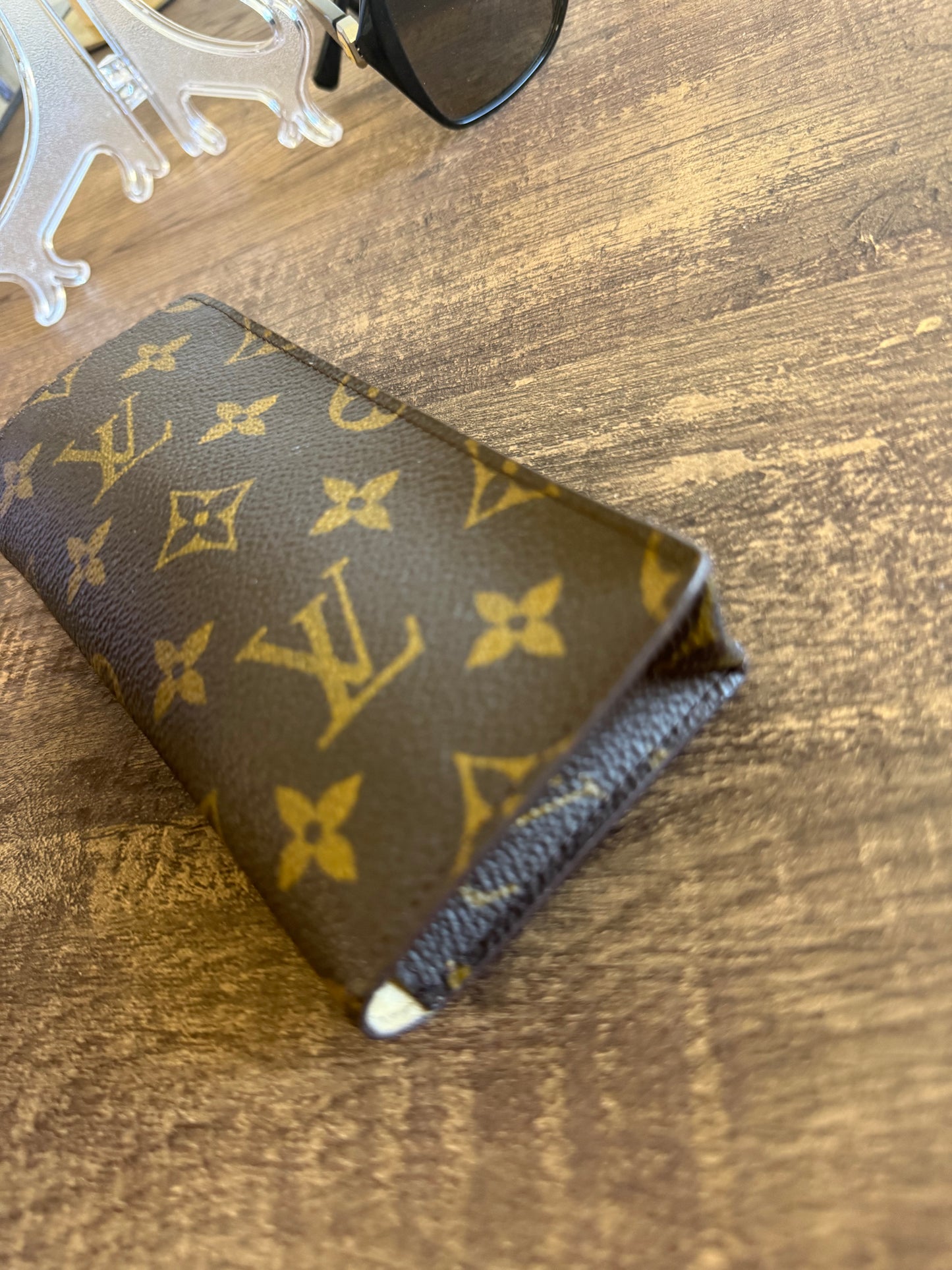 LOUIS VUITTON EYEGLASSES CASE MONOGRAM