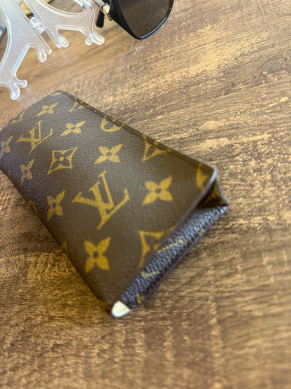 LOUIS VUITTON EYEGLASSES CASE MONOGRAM