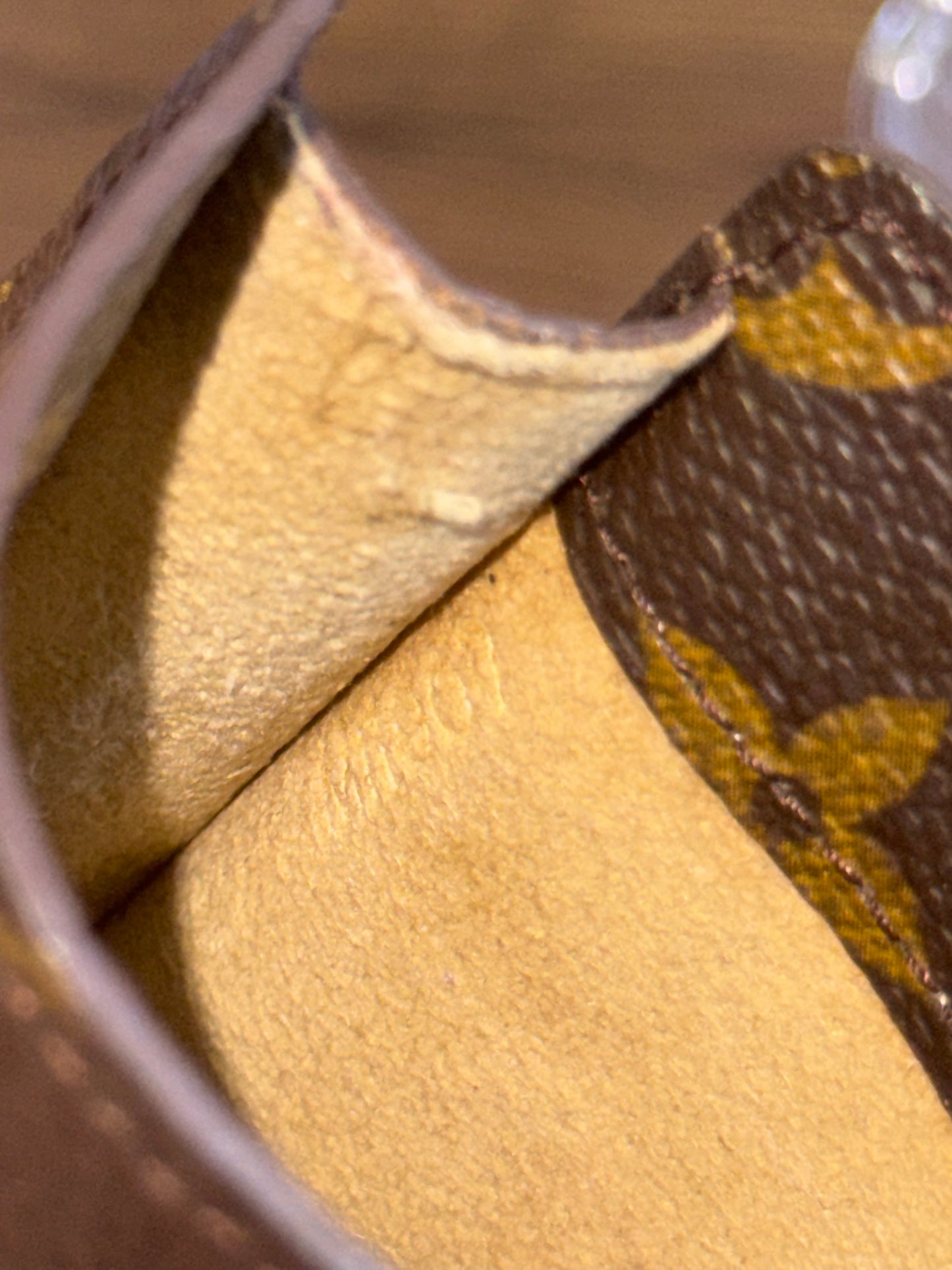 LOUIS VUITTON EYEGLASSES CASE MONOGRAM