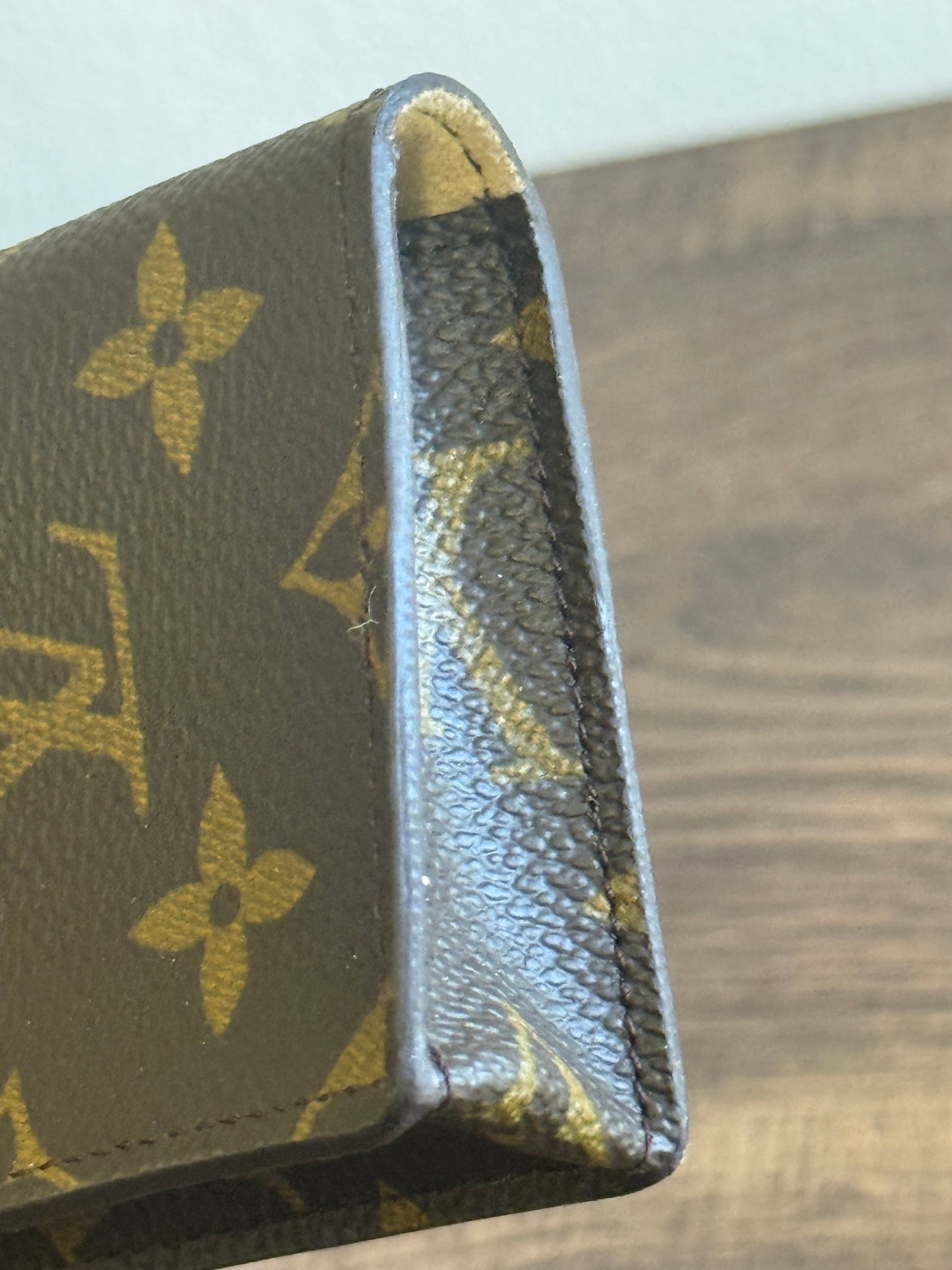 LOUIS VUITTON EYEGLASSES CASE MONOGRAM