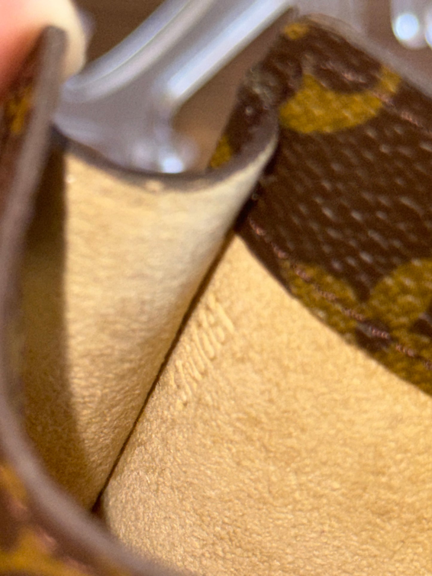 LOUIS VUITTON EYEGLASSES CASE MONOGRAM