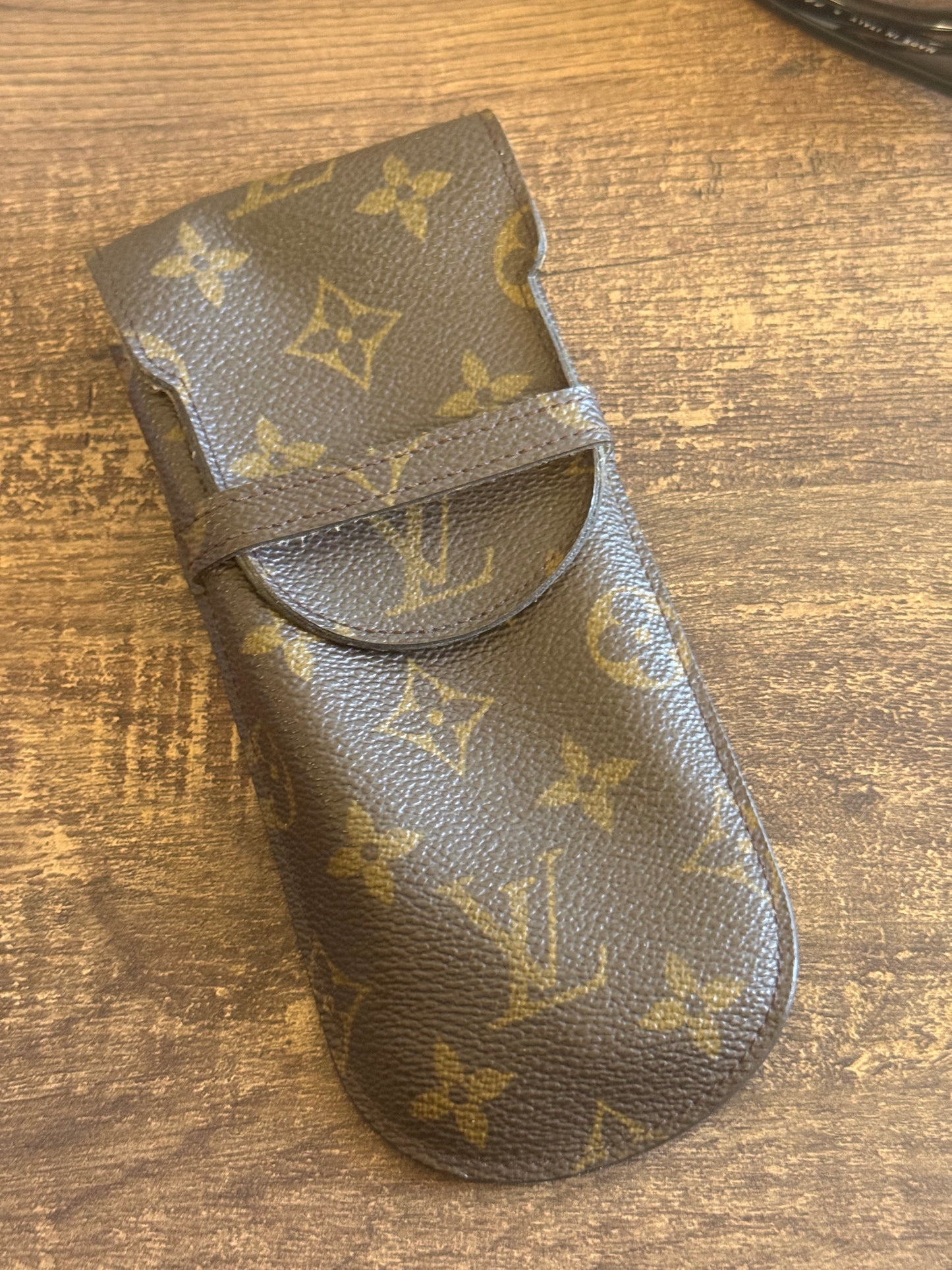 LOUIS VUITTON EYEGLASS CASE/PEN CASE MONOGRAM