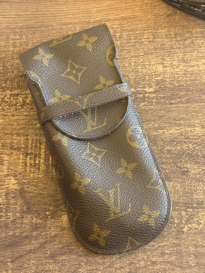 LOUIS VUITTON EYEGLASS CASE/PEN CASE MONOGRAM