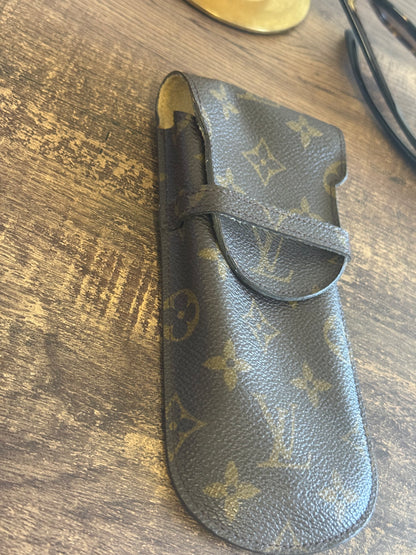 LOUIS VUITTON EYEGLASS CASE/PEN CASE MONOGRAM