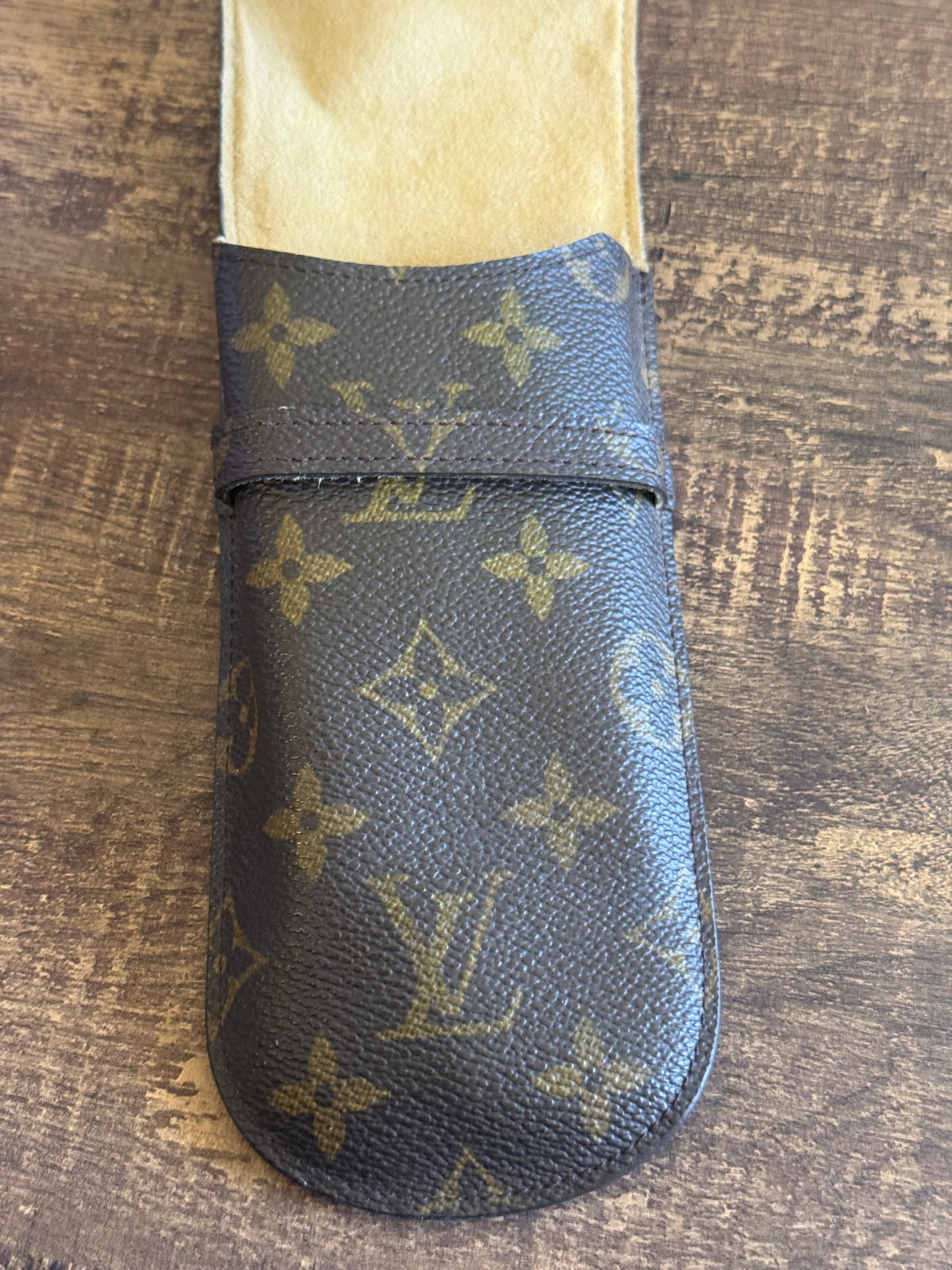 LOUIS VUITTON EYEGLASS CASE/PEN CASE MONOGRAM