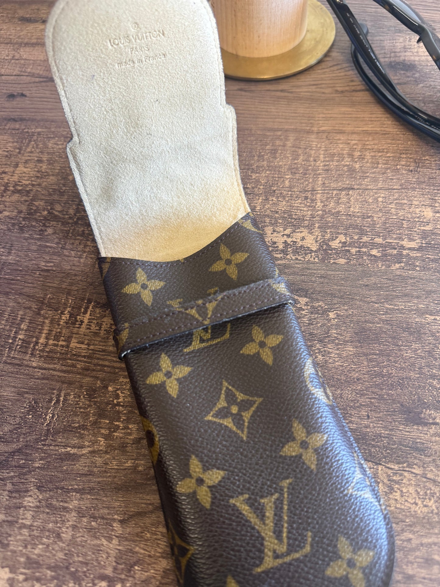 LOUIS VUITTON EYEGLASS CASE/PEN CASE MONOGRAM
