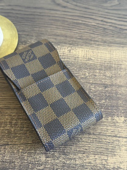 LOUIS VUITTON CIGARETTE CASE DAMIER EBENE