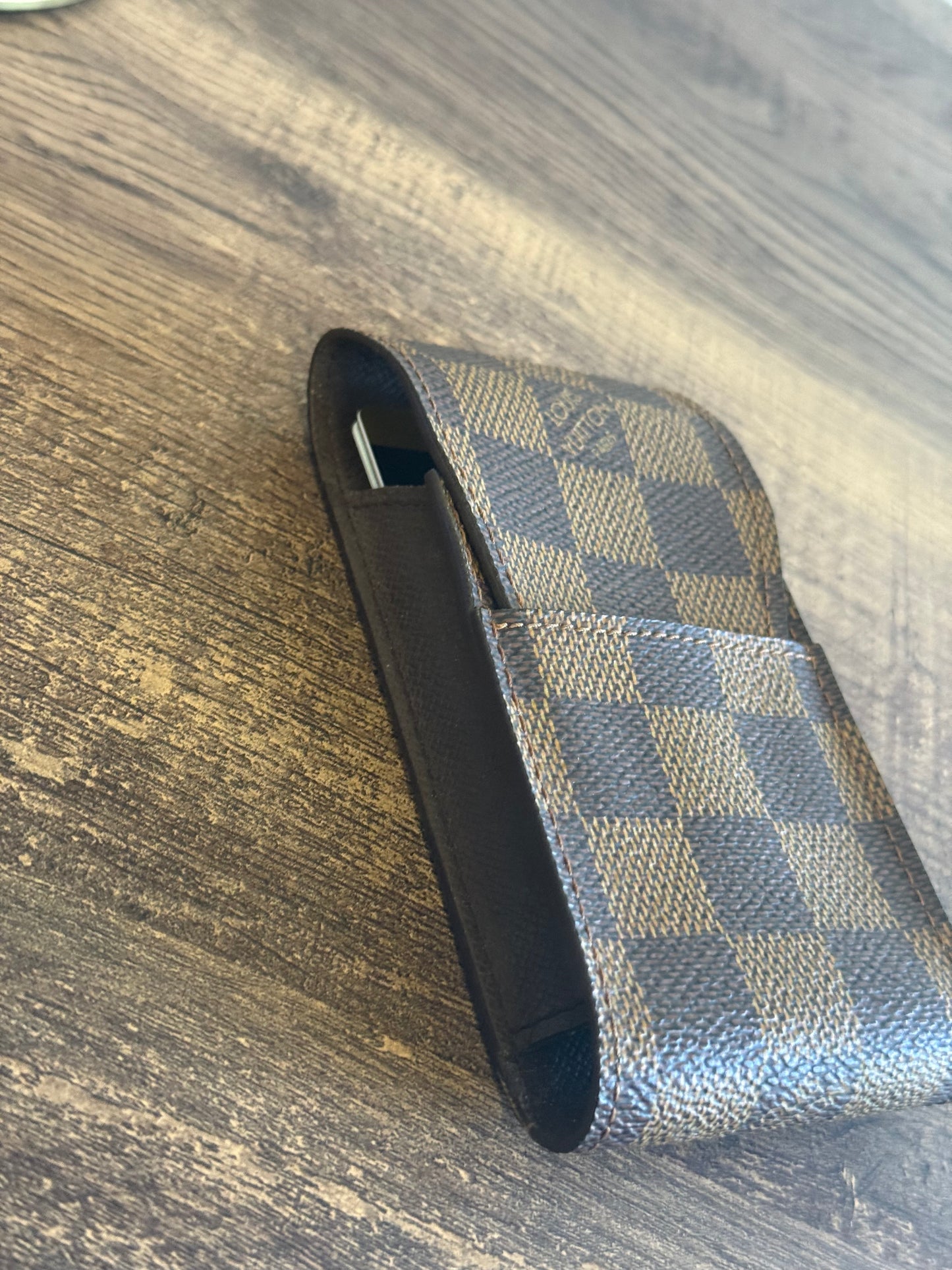 LOUIS VUITTON CIGARETTE CASE DAMIER EBENE